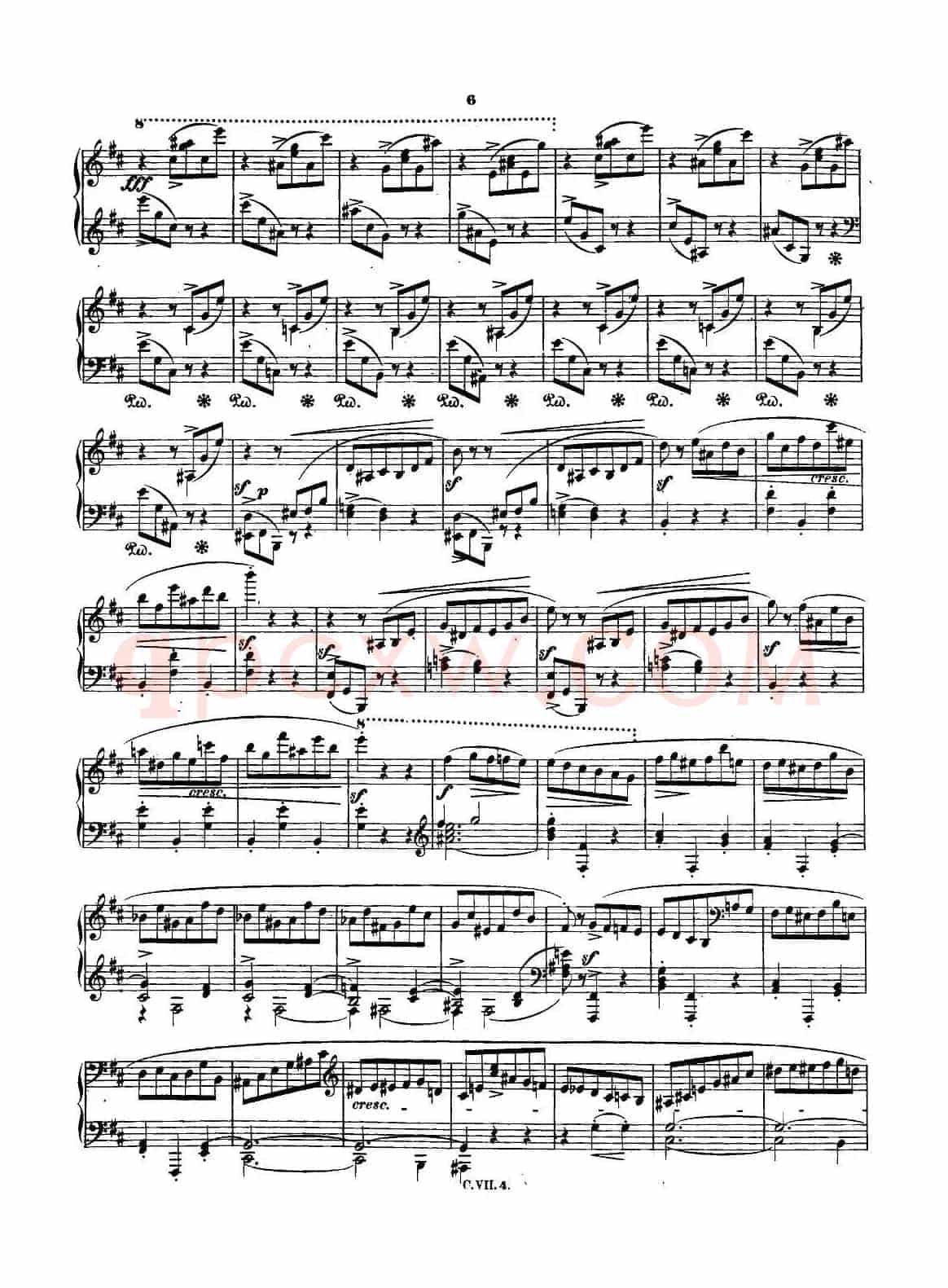 肖邦 钢琴谐谑曲 Chopin Scherzo(No.1 b小调,Op.20)