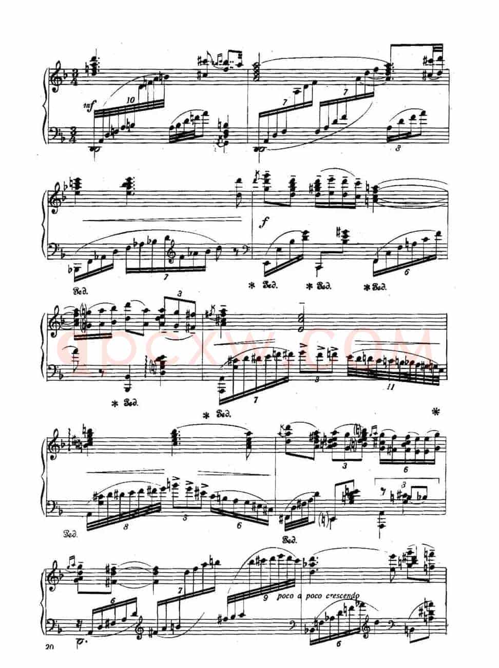 Six Préludes Exotiques Op·17（6首特色前奏曲·2）