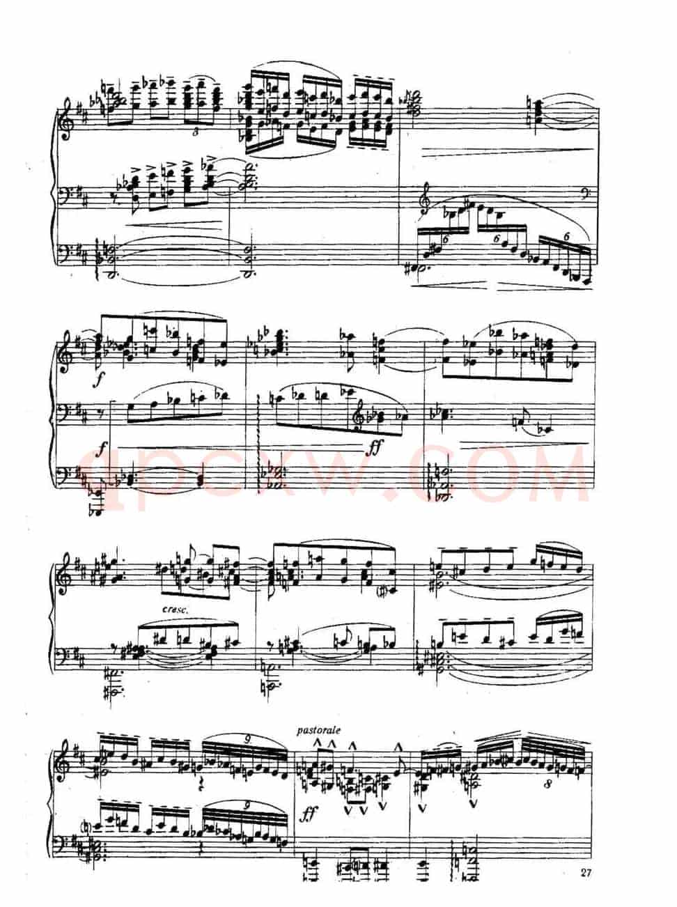 Six Préludes Exotiques Op·17（6首特色前奏曲·2）