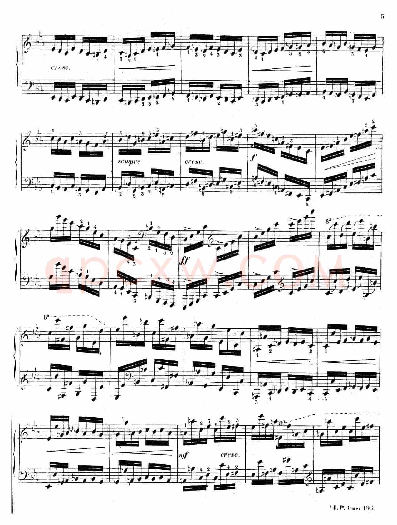 3 Grandes Etudes Op.76 No.3(3首华丽练习曲·3)