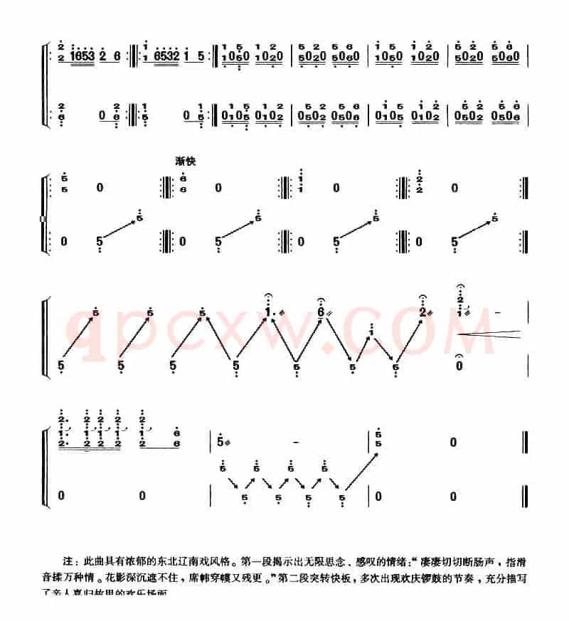 辽南情（【上海筝会】考级五级曲目）