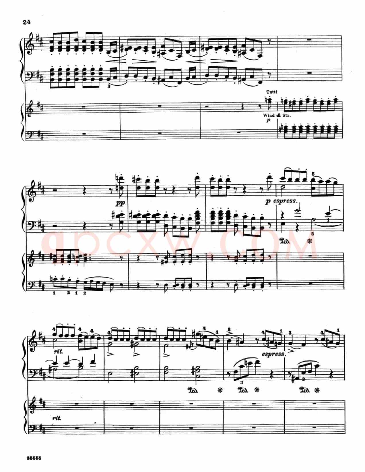 Capriccio Brillante in B Major Op.22(B大调华丽随想曲·双钢琴)