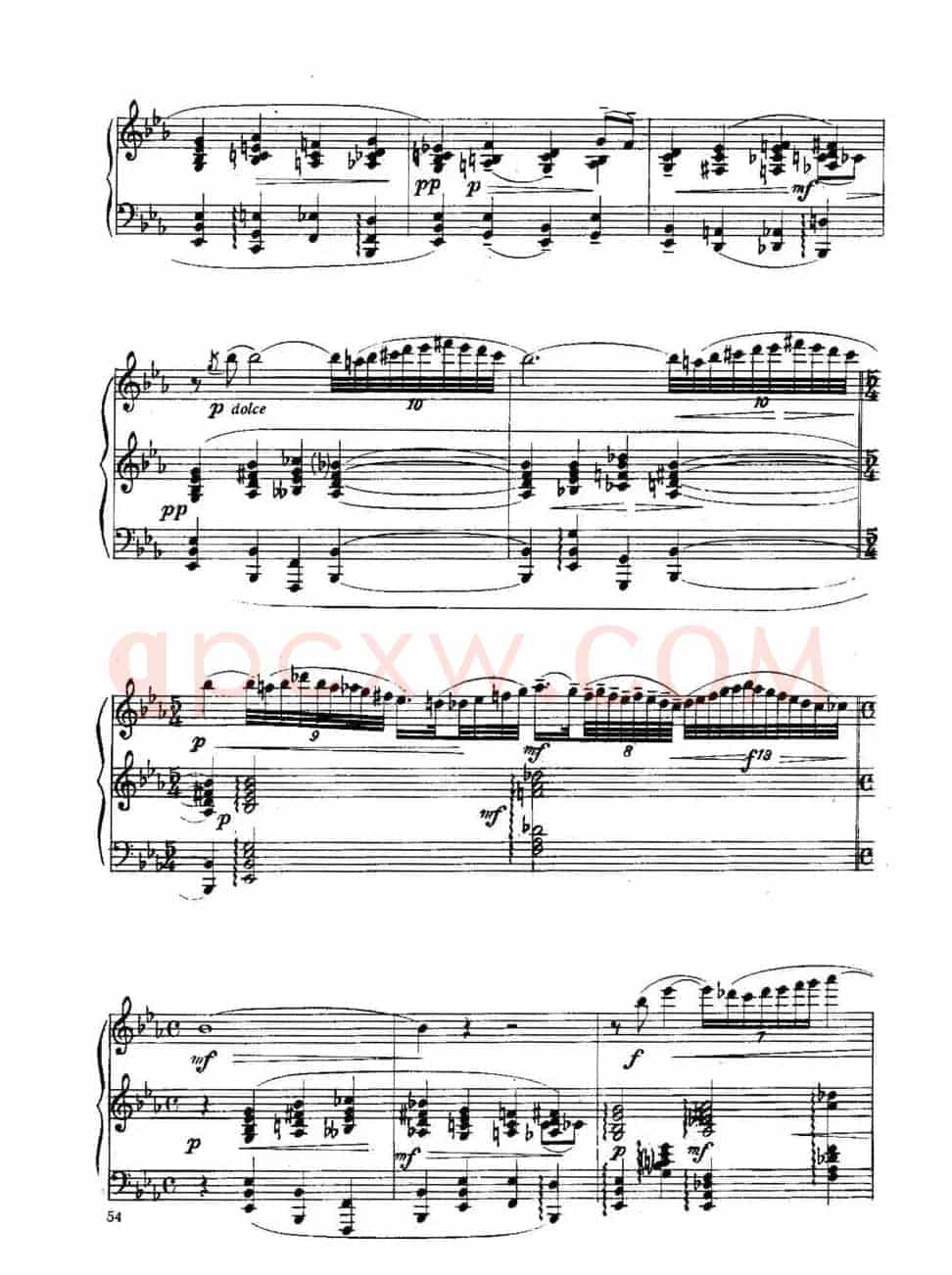 Six Préludes Exotiques Op·17（6首特色前奏曲·4）