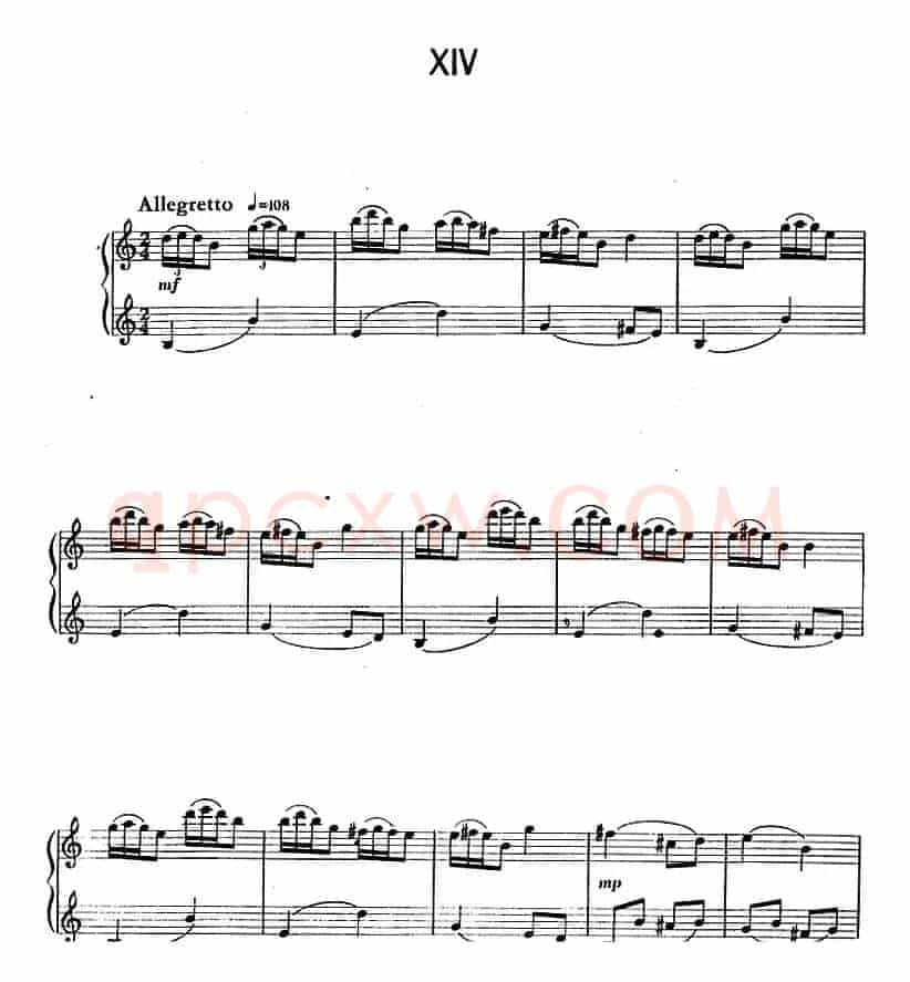 钢琴简易练习曲十六首（丁善德作品三十一号）