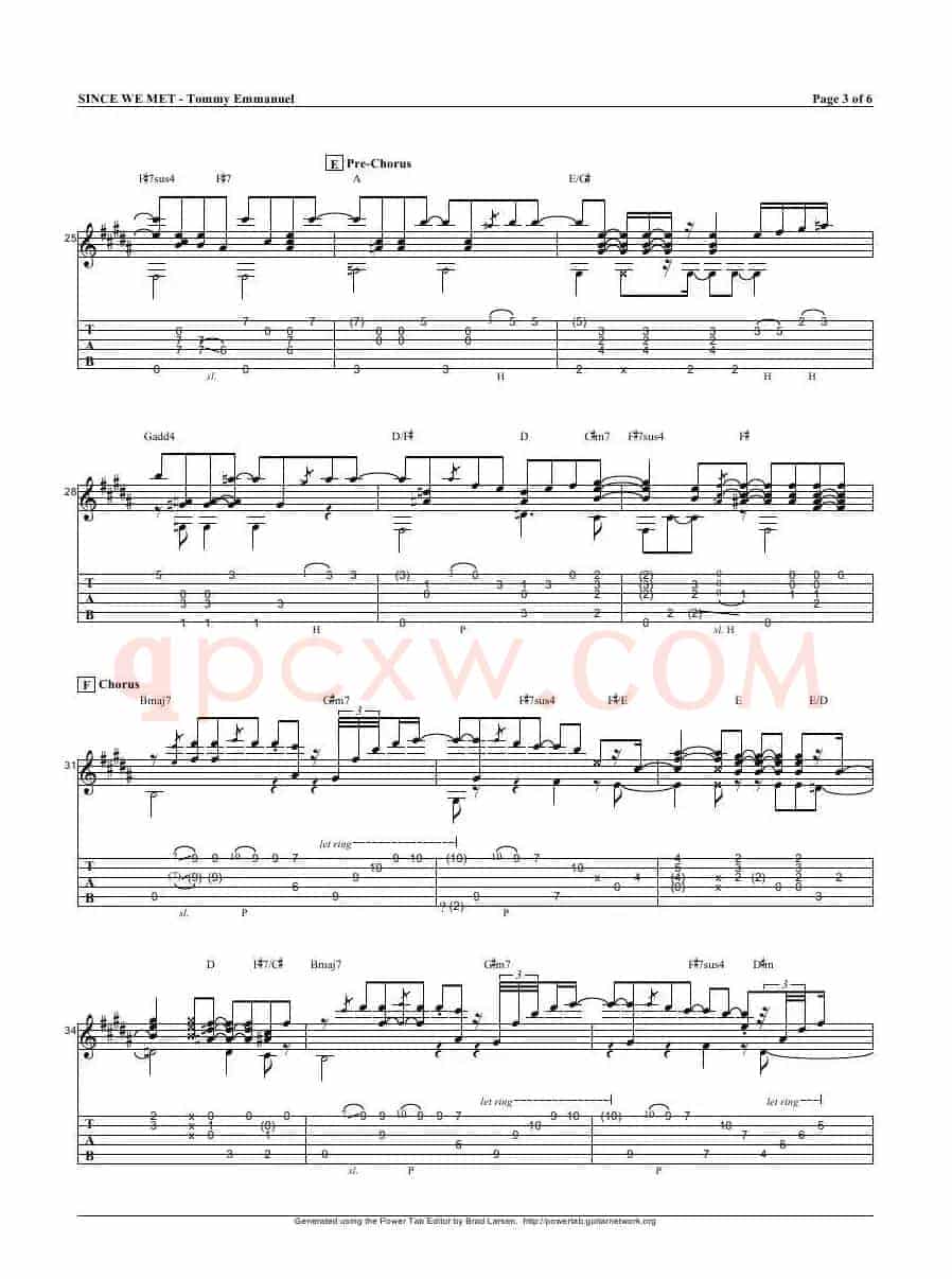 tommy emmanuel：since we met（指弹吉它）