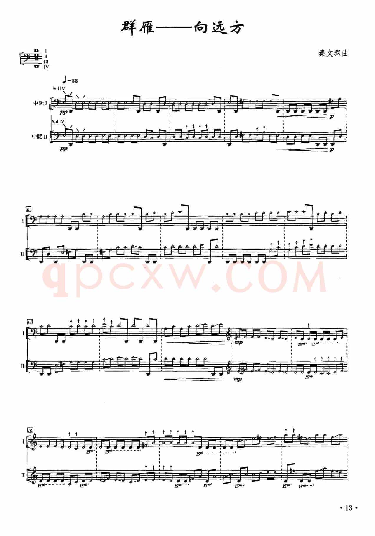 阮组曲：群雁——向远方