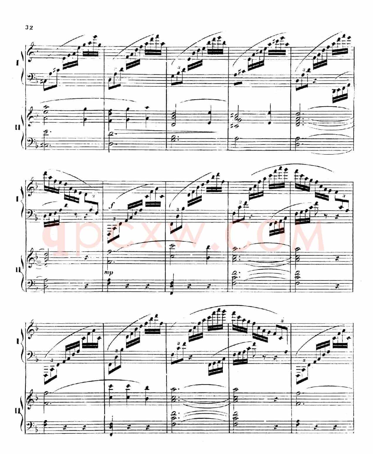 Piano Concerto No.2 in F Major Op.35(F大调第二钢琴协奏曲·Ⅰ·双钢琴)