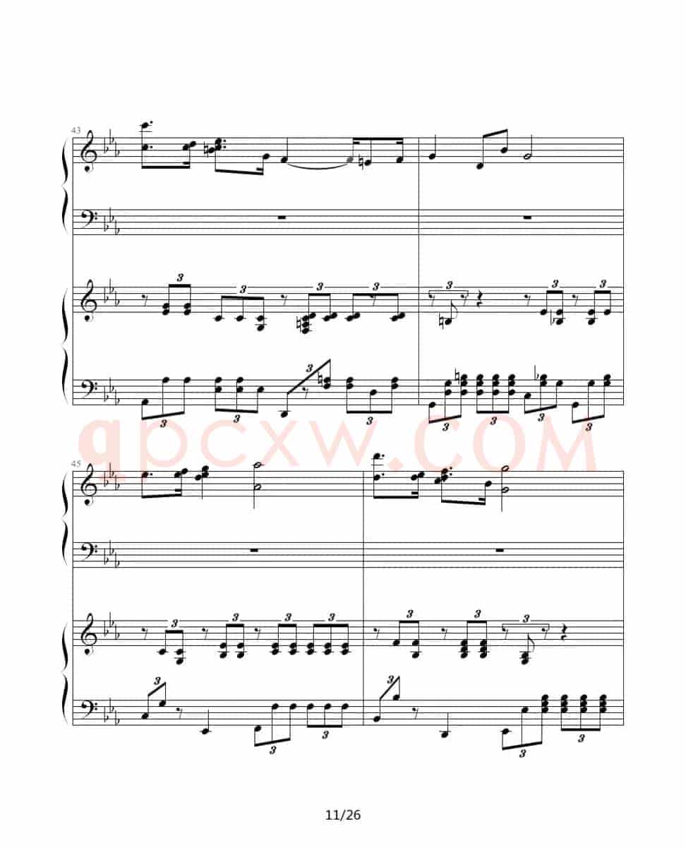 ココロの音（双钢琴）