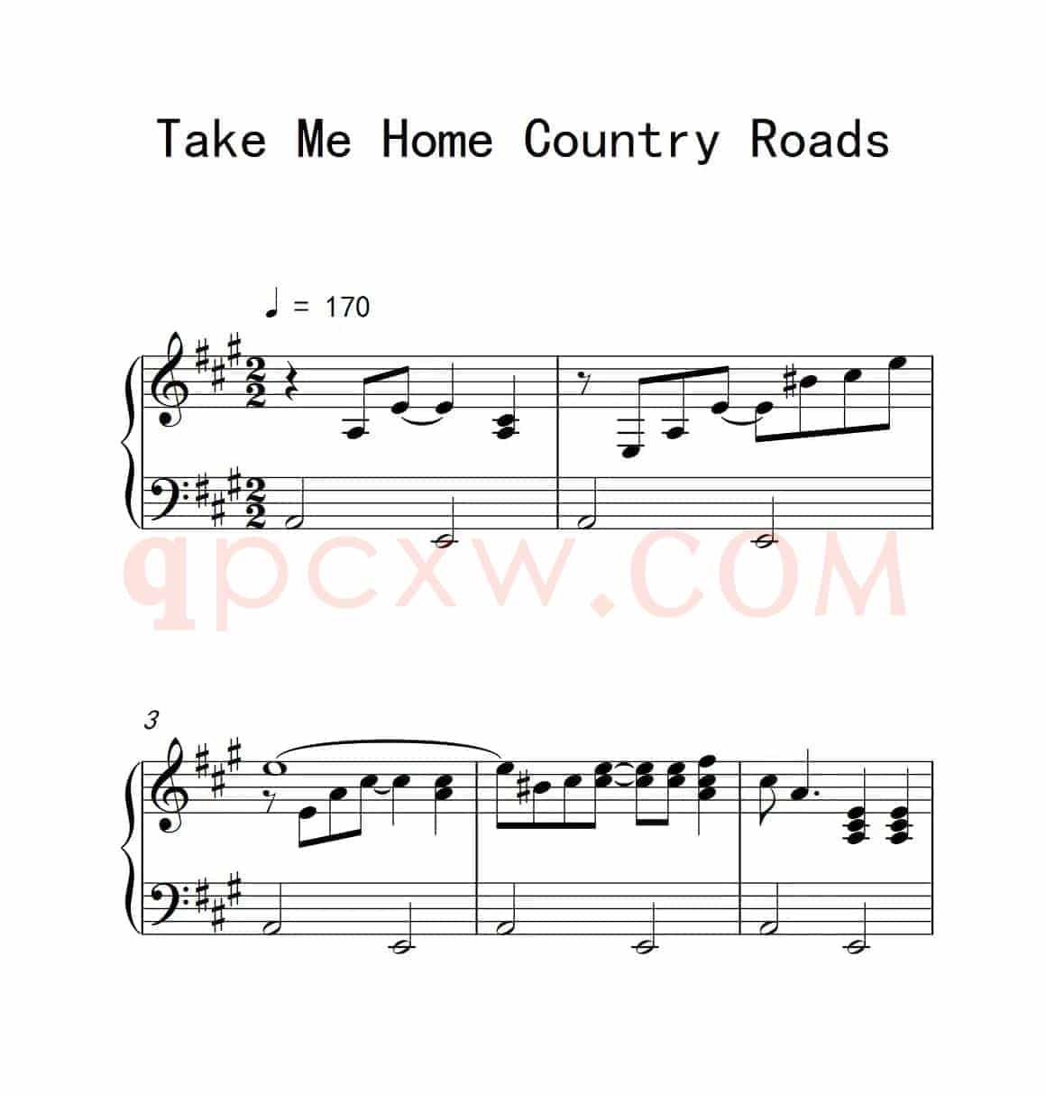 Take Me Home Country Roads