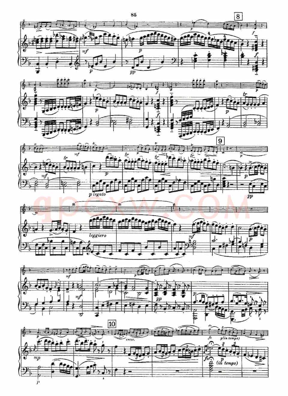 Mozart - Violin Sonata No.7, KV. 376（第七小提琴奏鸣曲）