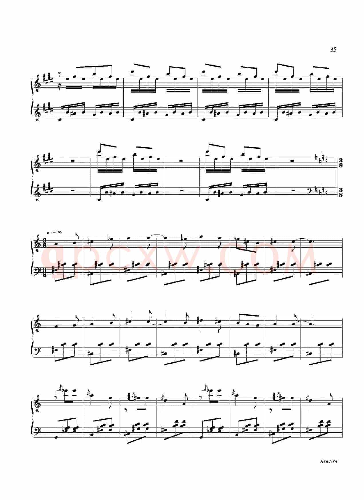 Piano Sonata No.8（第八钢琴奏鸣曲）（2）