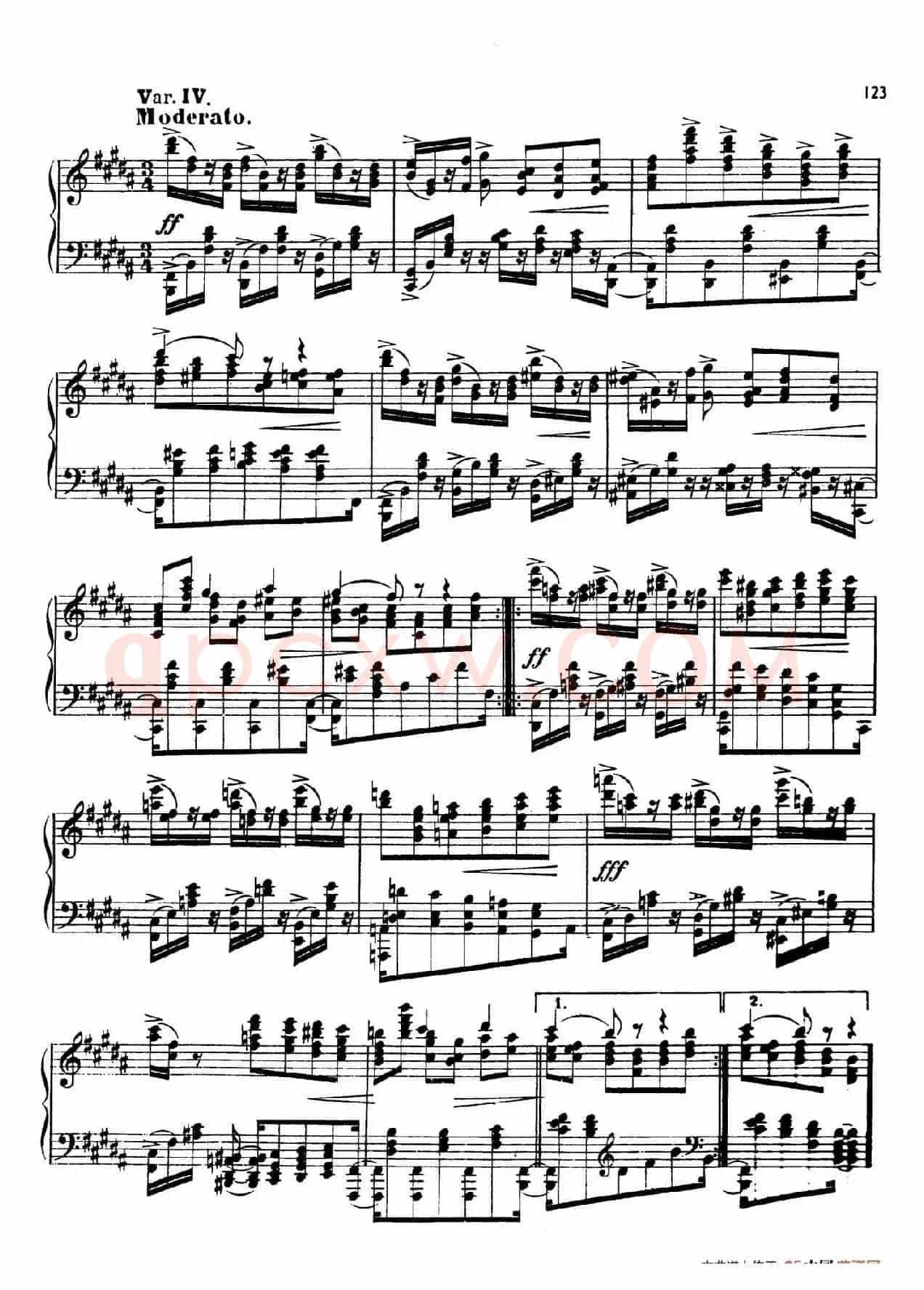 24 Characteristic Pieces Op.36(24首性格小品·23)