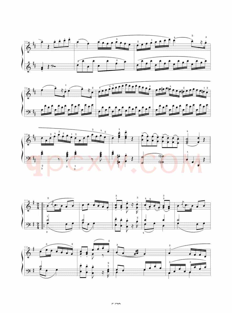 D大调奏鸣曲K.311（完整版）