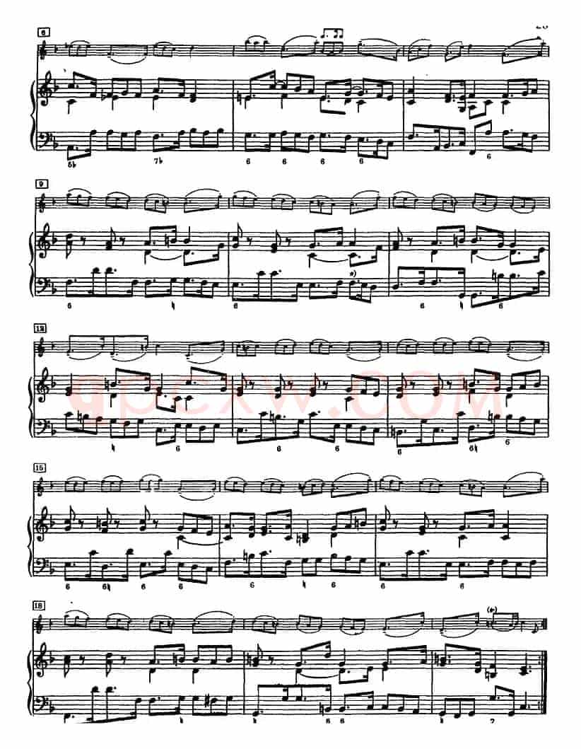 第三奏鸣曲（小提琴+钢琴）
