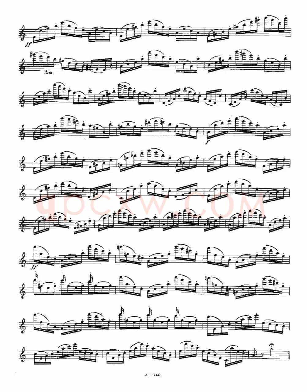 Moyse - 25 Studies after Czerny flute  [2]（25首改编自车尔尼作品的练习曲）