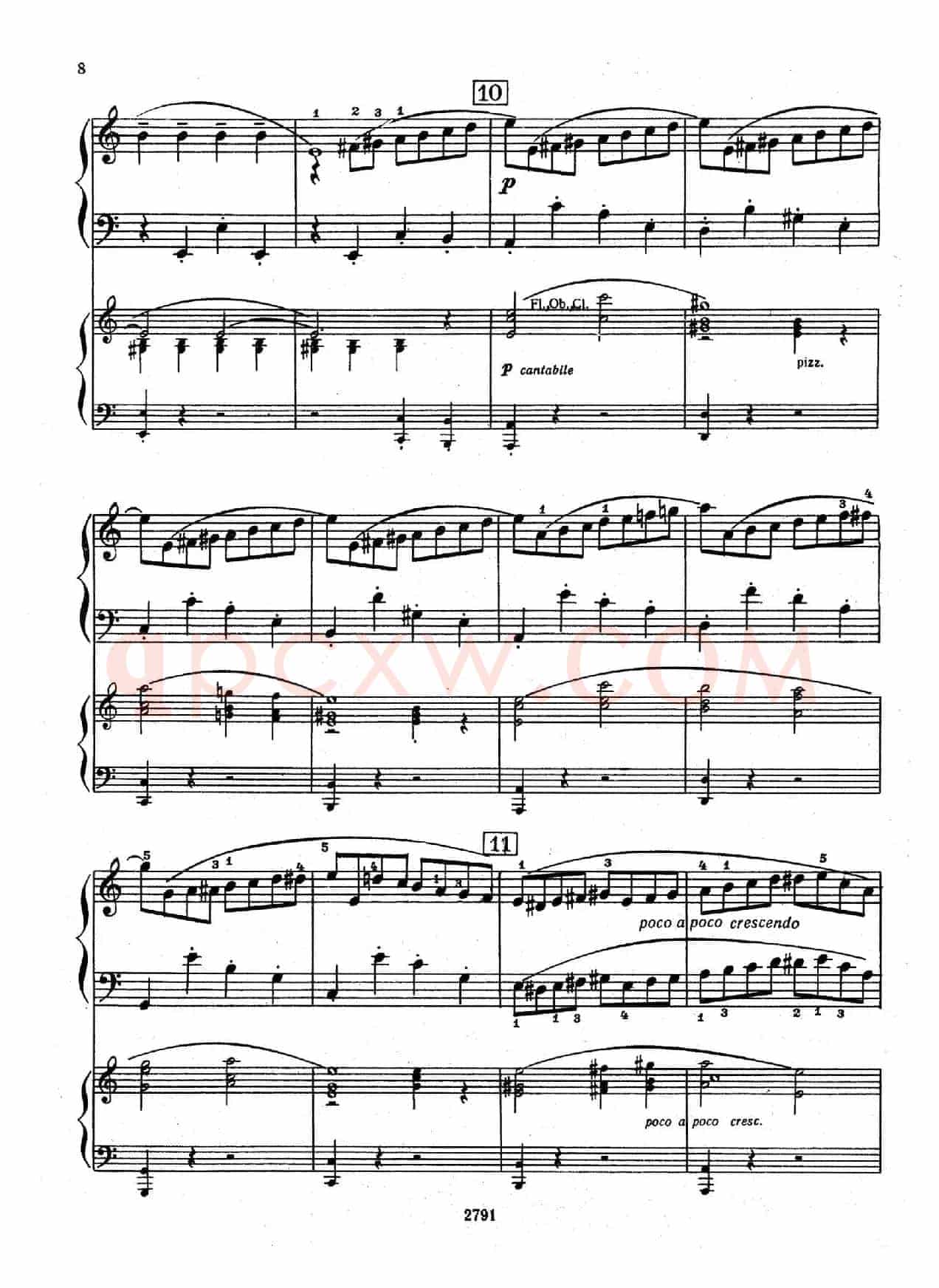 Piano Concerto No.3 in D major, Youth Op.50 - 2 pianos(D大调第三钢琴协奏曲“为青少年而作”Op.50·双钢琴)
