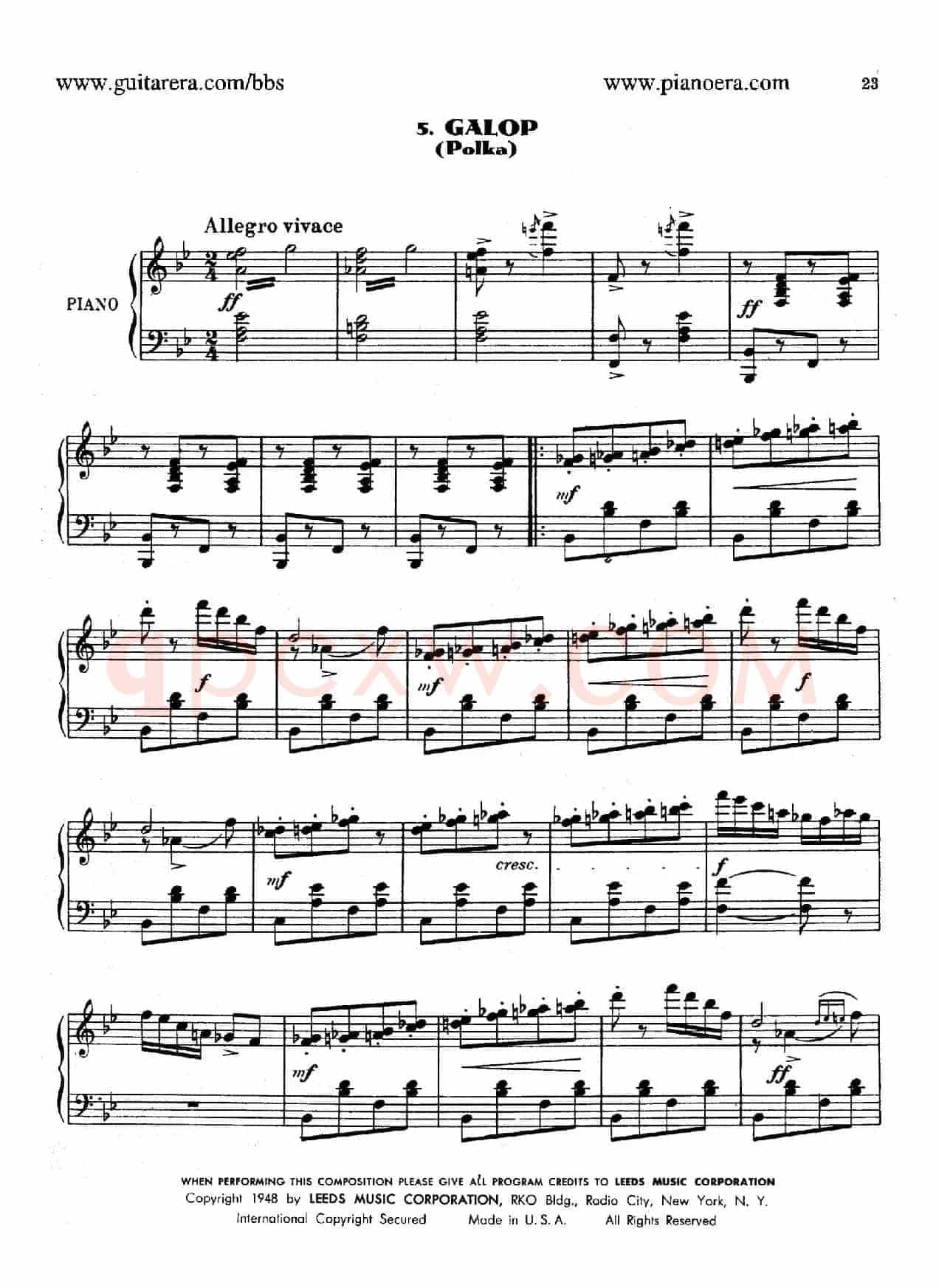 Masquerade Suite(化妆舞会·第五乐章)