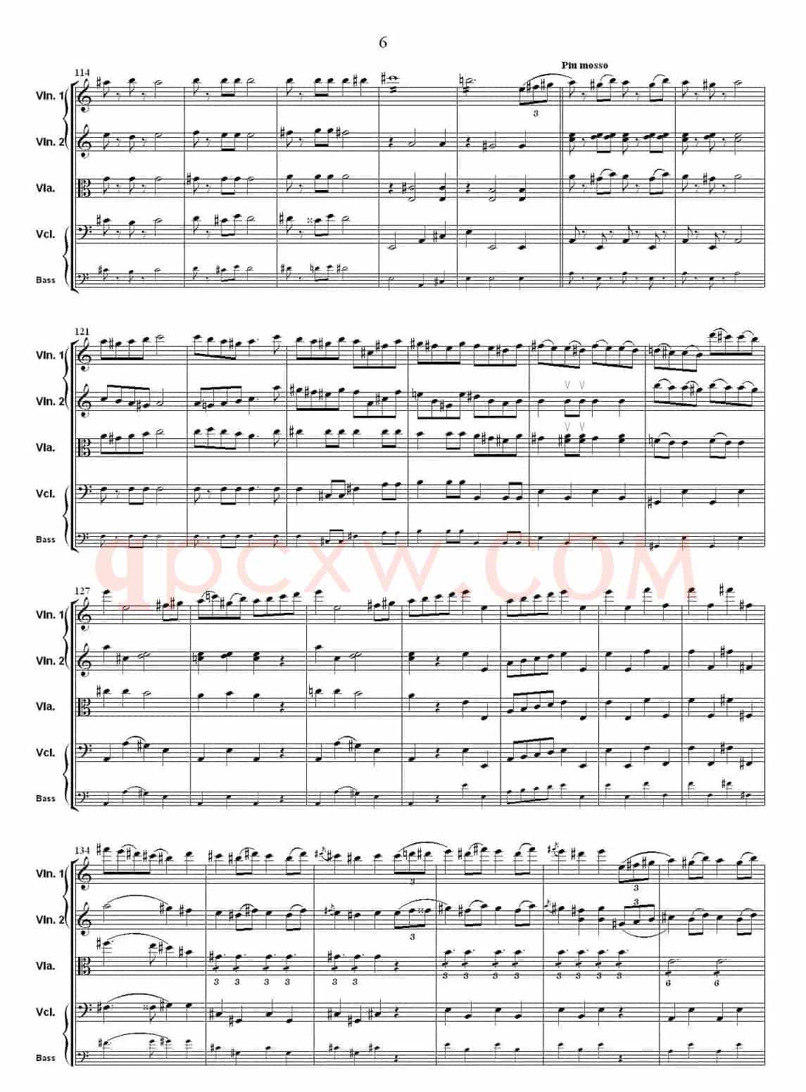 Rakoczy March（弦乐合奏）