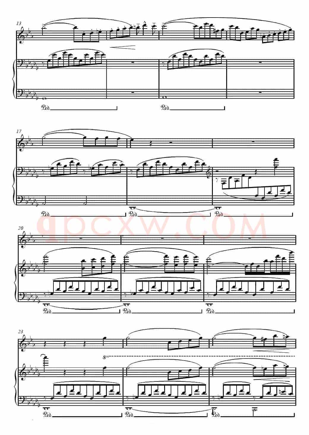 Consolation No.3 （李斯特第三安慰曲）（单簧管+钢琴伴奏）