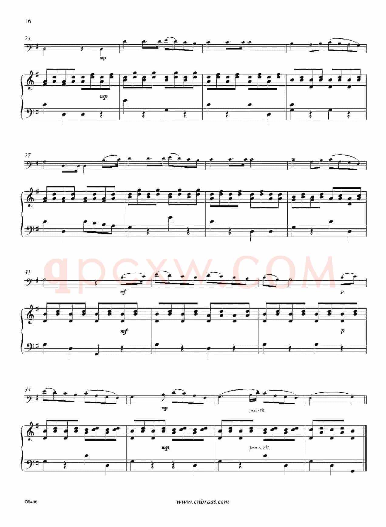 Serenade “Andante Cantabile”from String Quartet No. 8(巴松+钢琴伴奏)