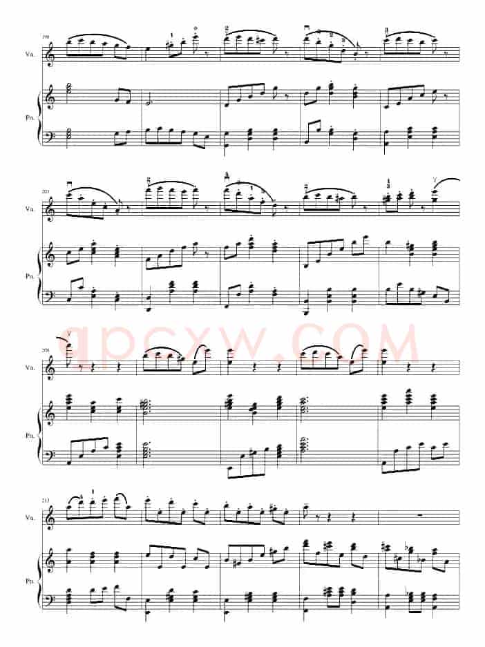 A小调舞曲（For Piano And Violin）