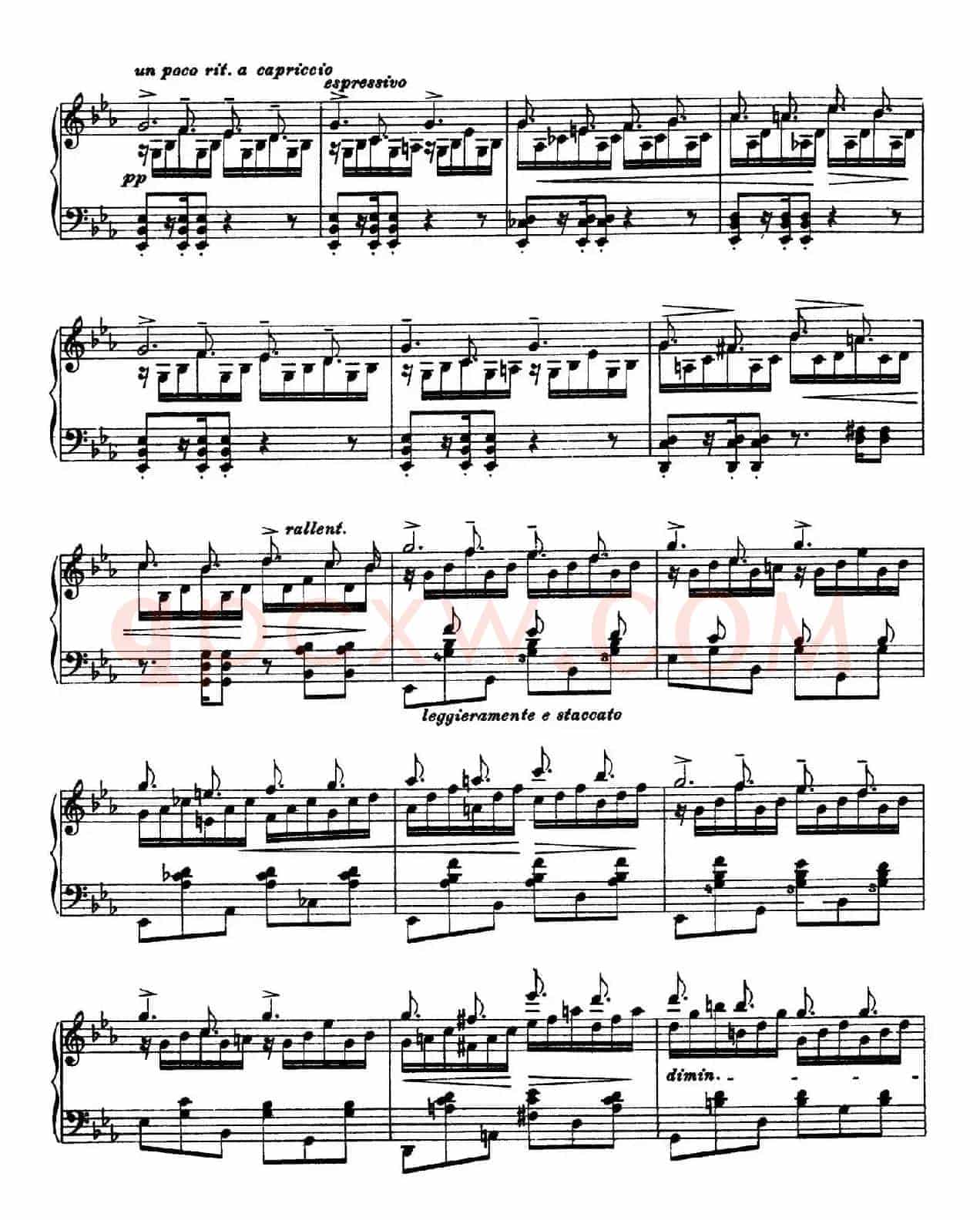 12 Etudes d'execution Transcendante S.139(12首超技练习曲·8)