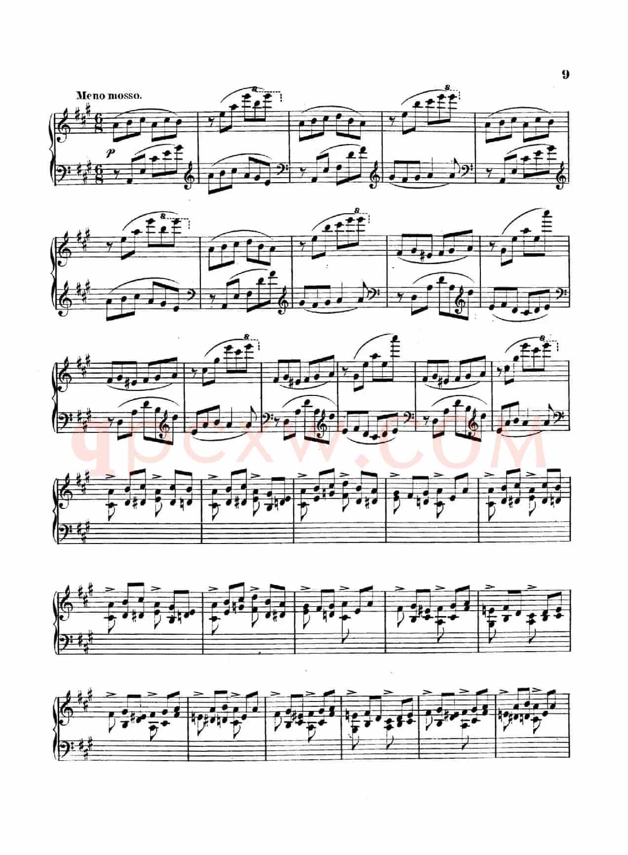 Variations on Yankee Doodle from Miscellenies Op.93(扬基嘟得主题变奏曲)