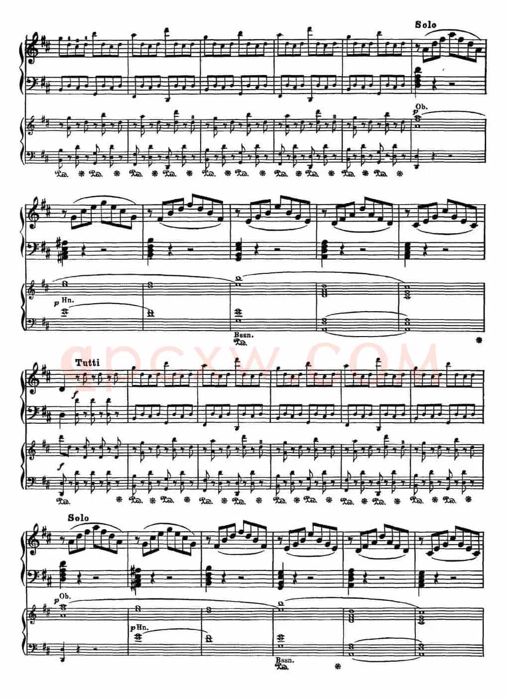 二十八部钢琴协奏曲 No.20（P46-59）