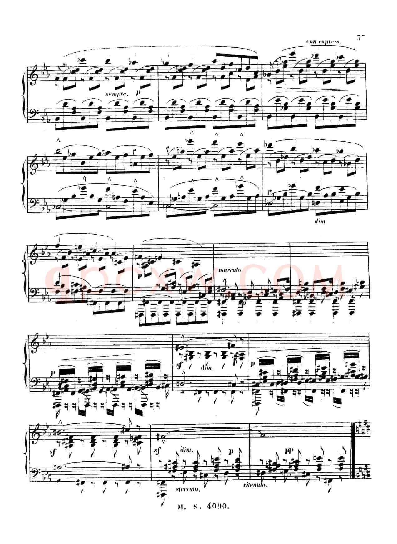 c小调钢琴奏鸣曲 （Piano Sonata in c Minor Op.56）