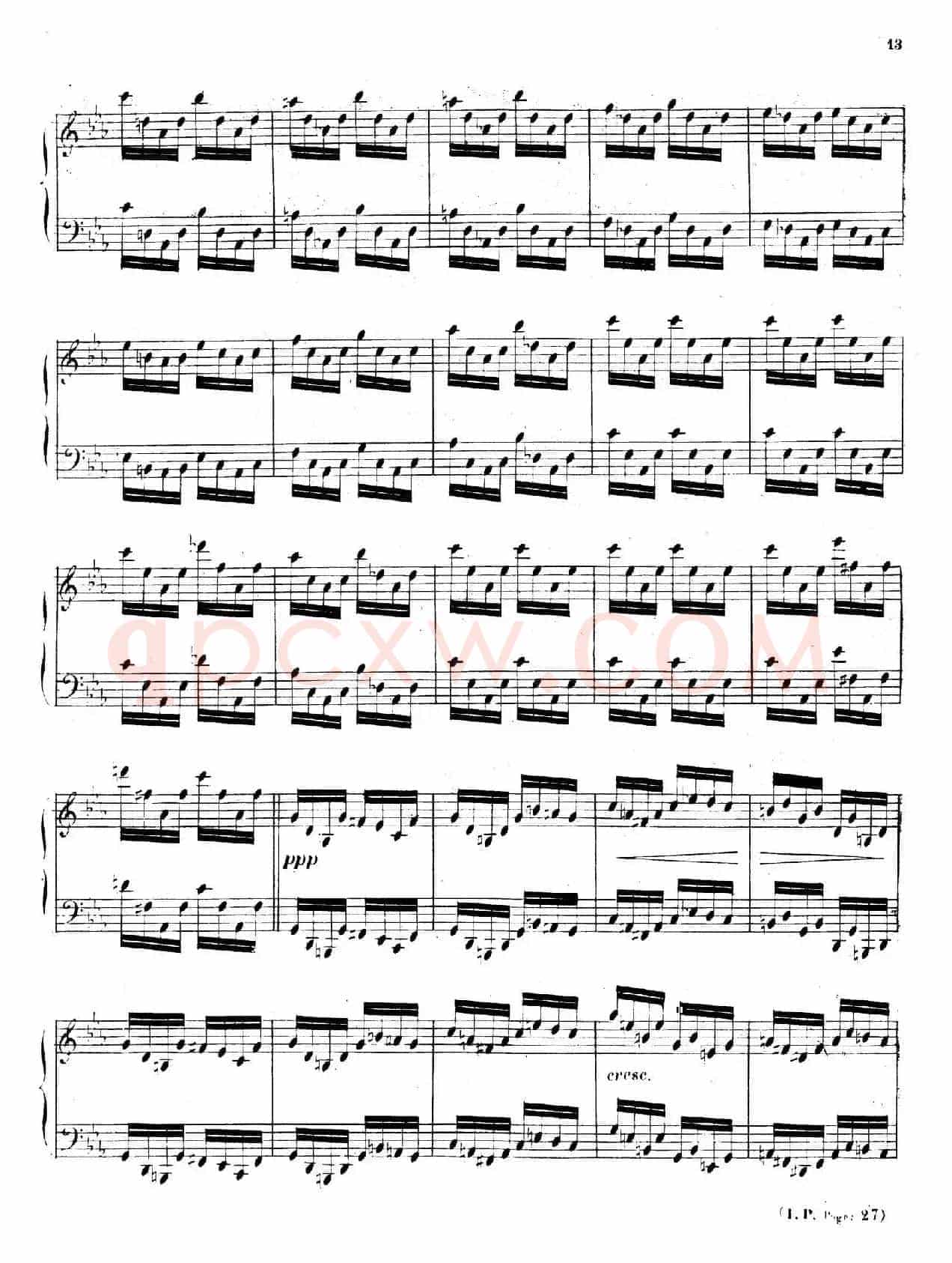 3 Grandes Etudes Op.76 No.3(3首华丽练习曲·3)