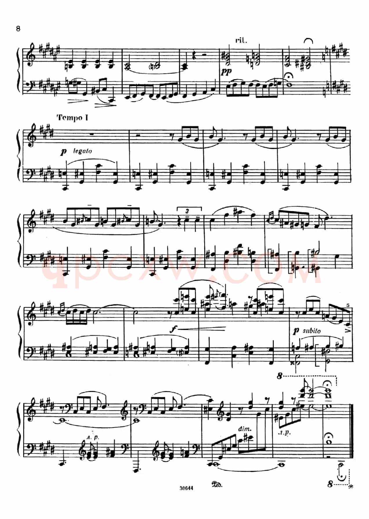 3 Preludes（3首前奏曲）（Ⅱ）