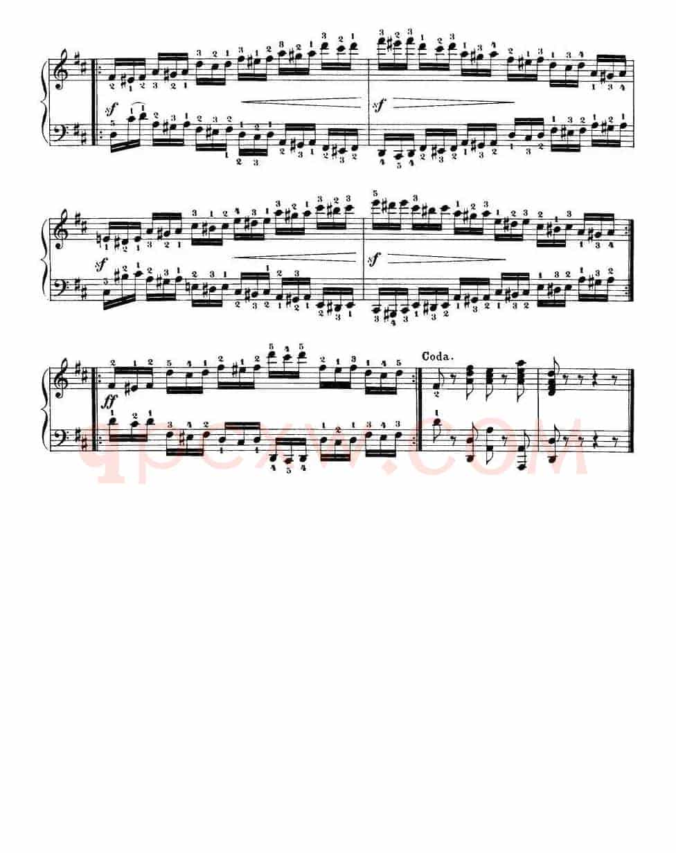 Czerny - 40 Daily Exerci Op.337（20—25）（40首日常训练曲）
