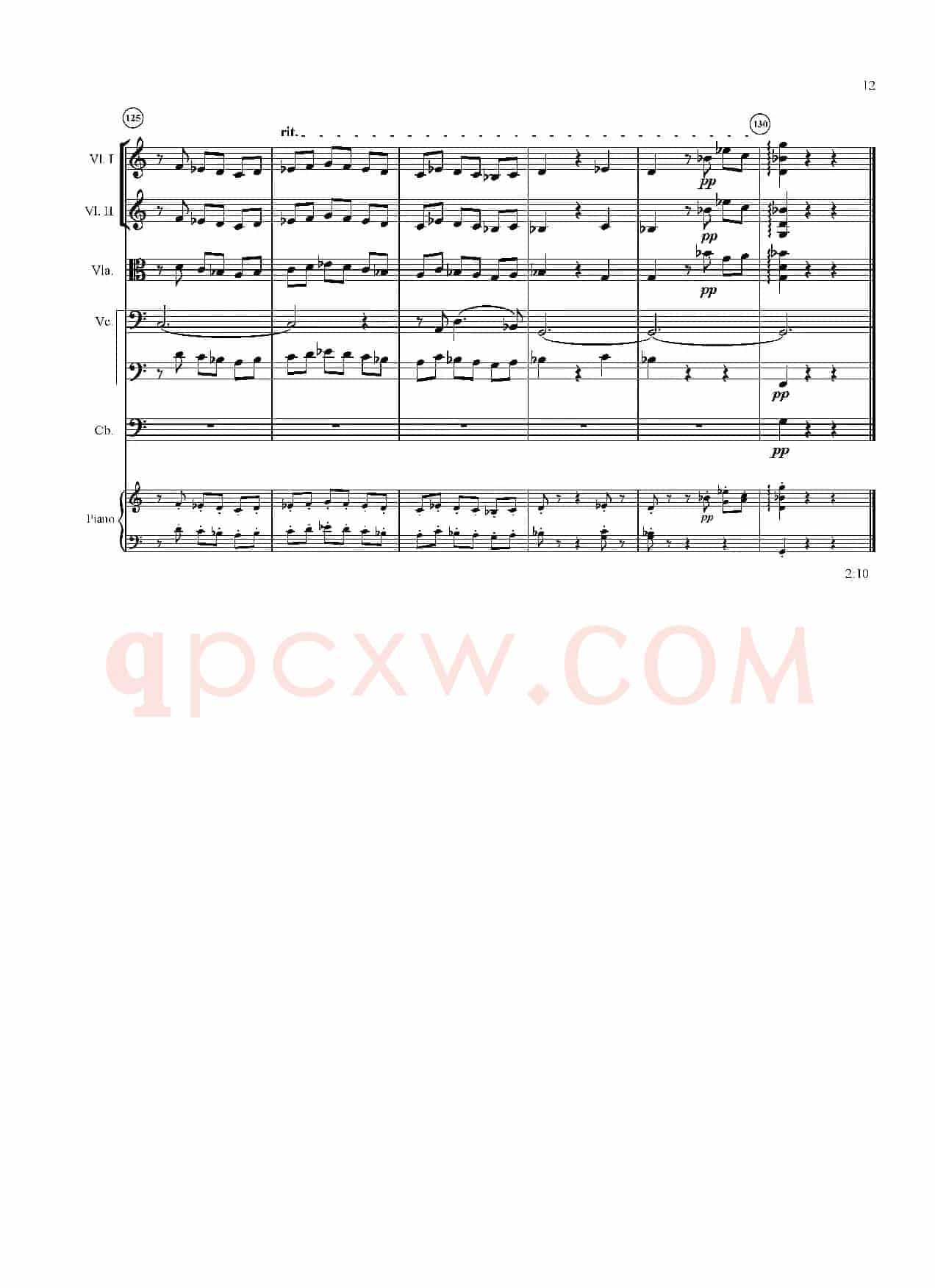 Ivo Blaha Zamecka suita - Full Score（城堡套曲）