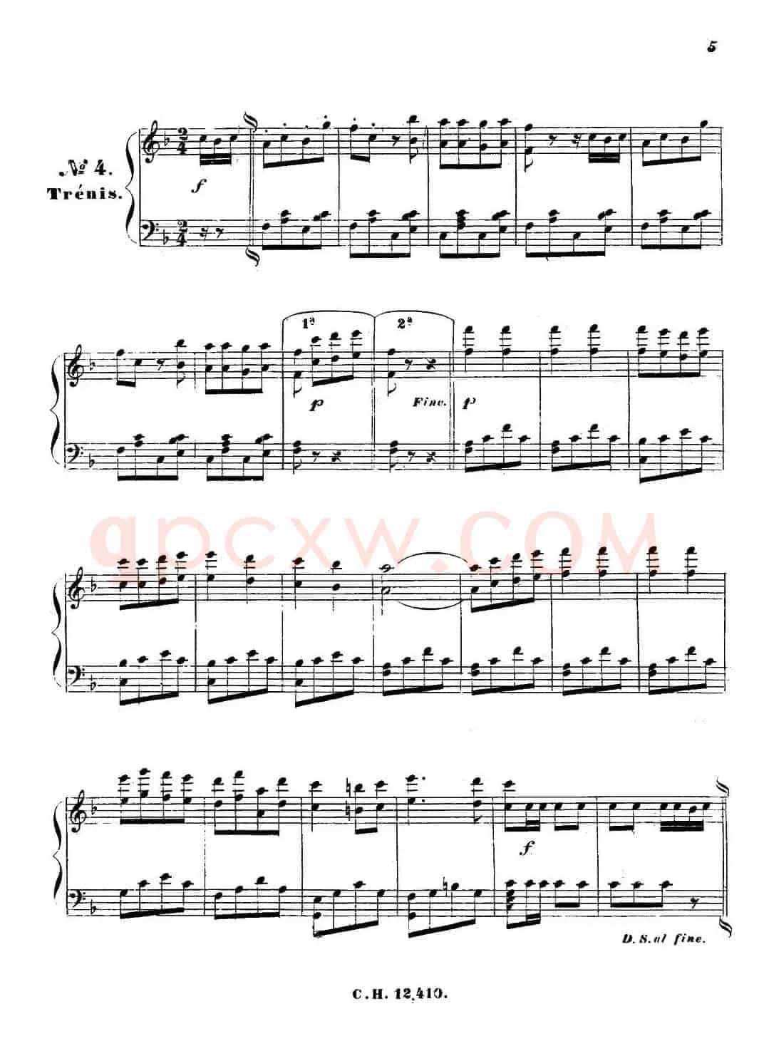 康康舞曲（奥菲斯四对舞）