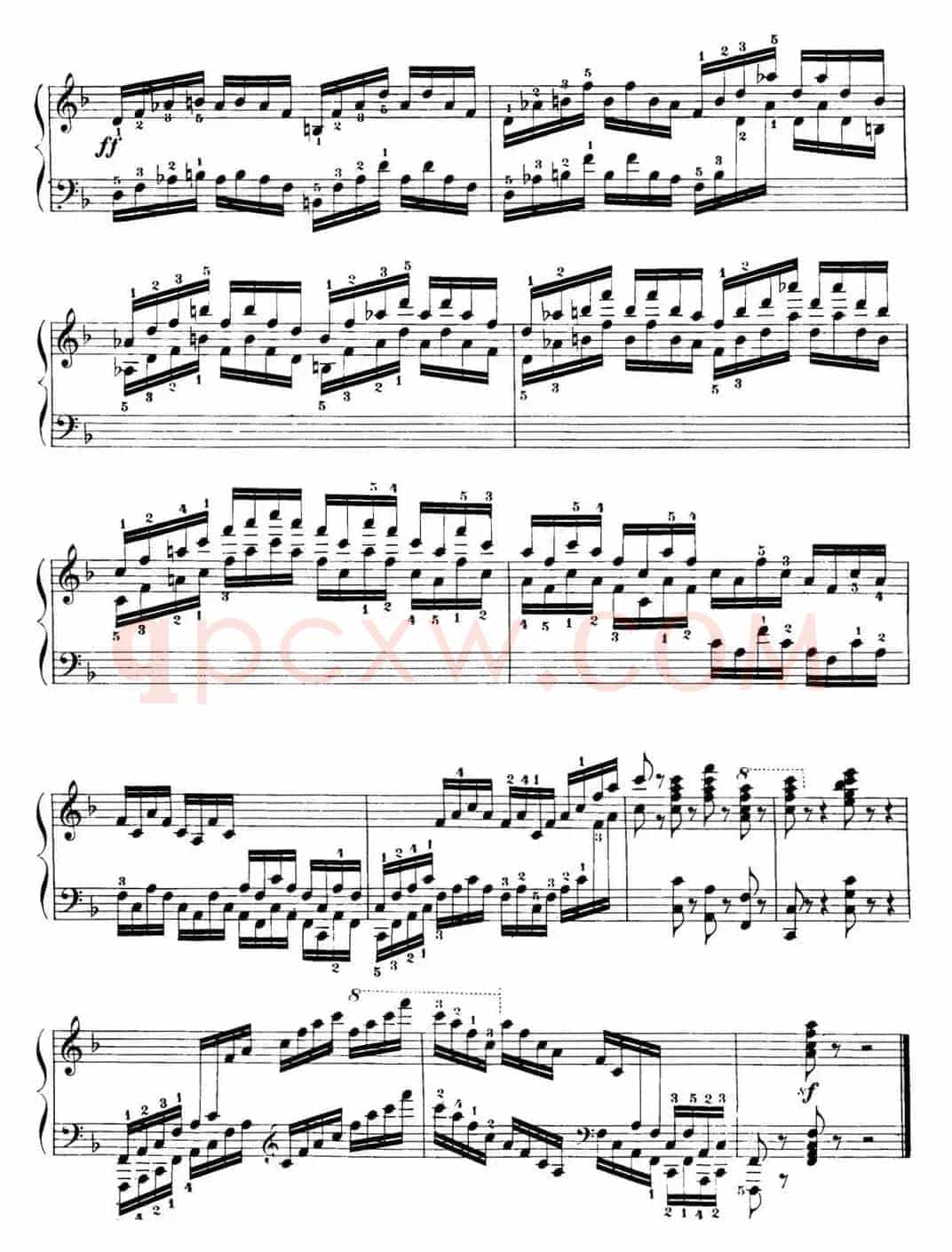 40首车尔尼Op.299钢琴快速练习曲（NO.12）