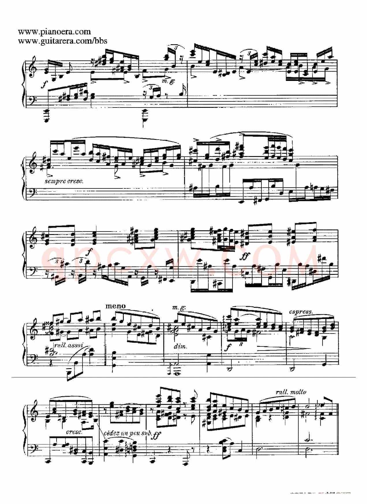 Goyescas(戈雅之画)(5. 爱与死 El Amor Y La Muerte)