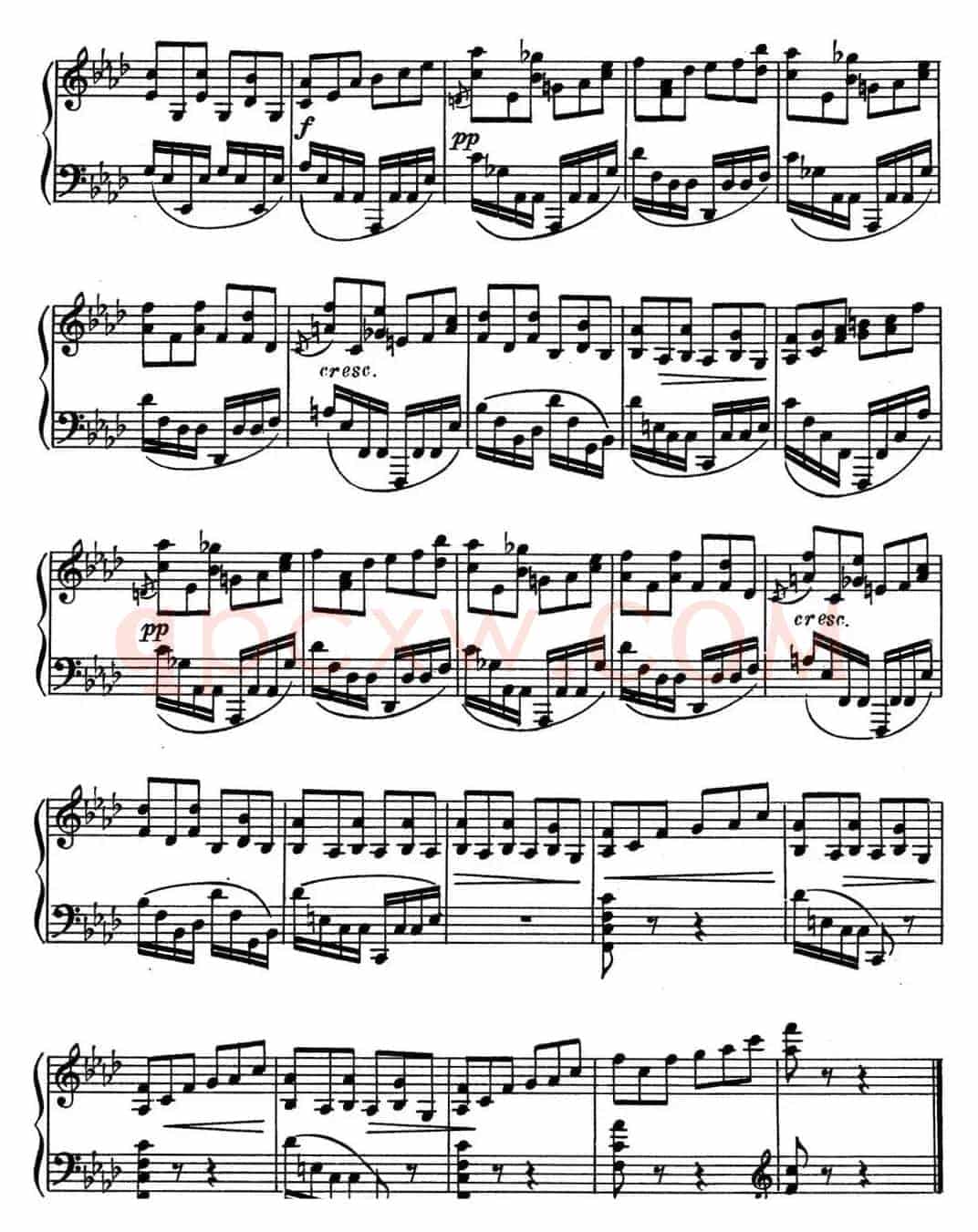 斯克里亚宾 钢琴练习曲 Op.42 No.7 Alexander Scriabin Etudes