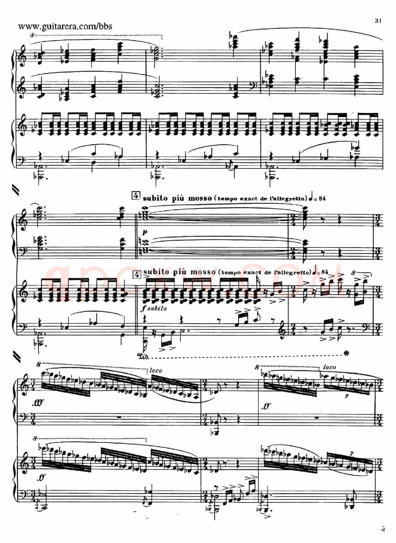 Piano Concerto in c-sharp Minor(升c小调钢琴协奏曲·第二乐章)