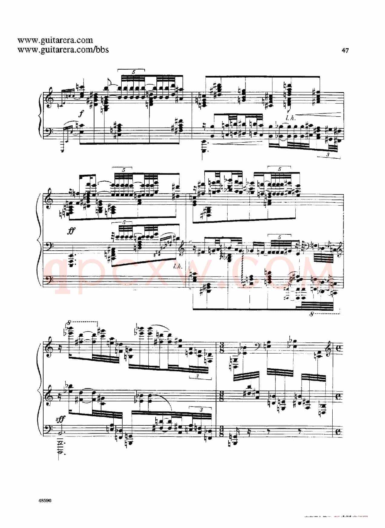 Piano Sonata Op.26(钢琴奏鸣曲·第三乐章)