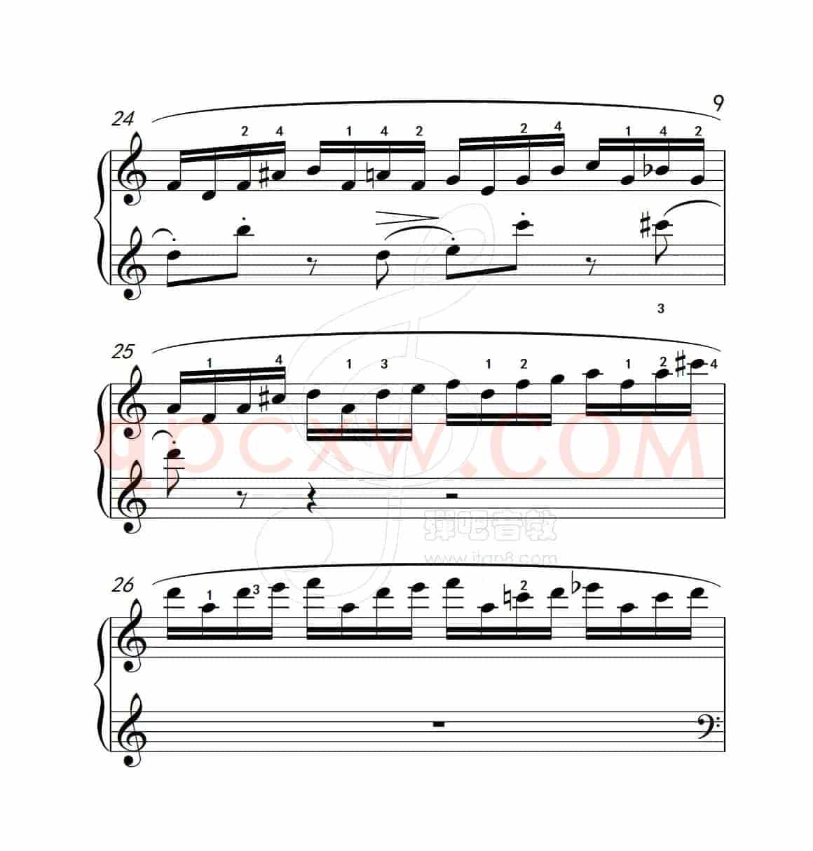 练习曲 10（克拉莫钢琴练习曲60首）