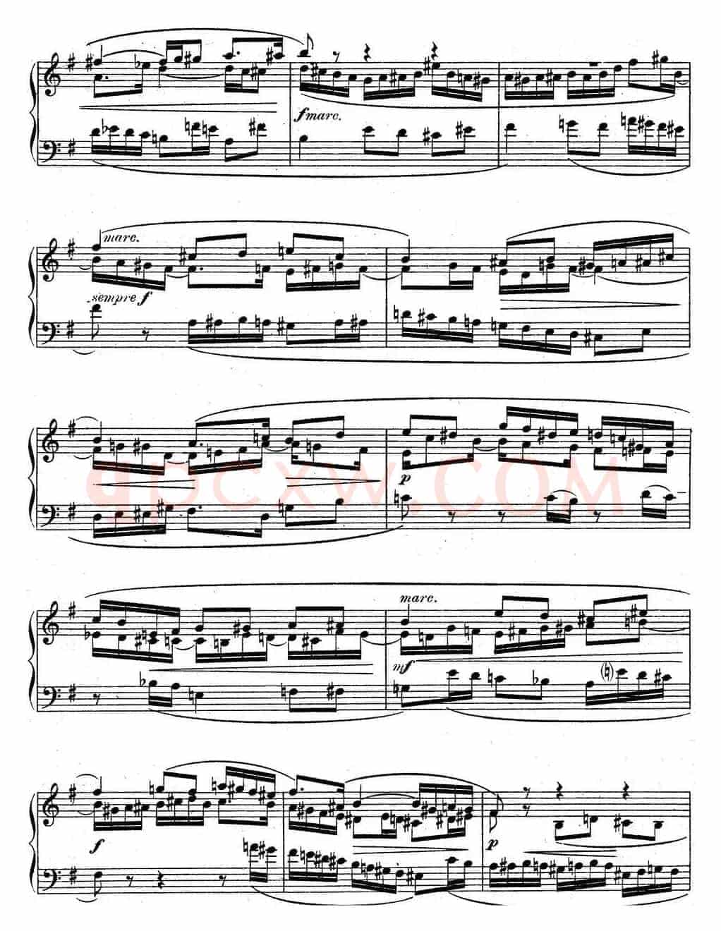 6 Preludes and Fugues Op.99(6首前奏曲与赋格·1)