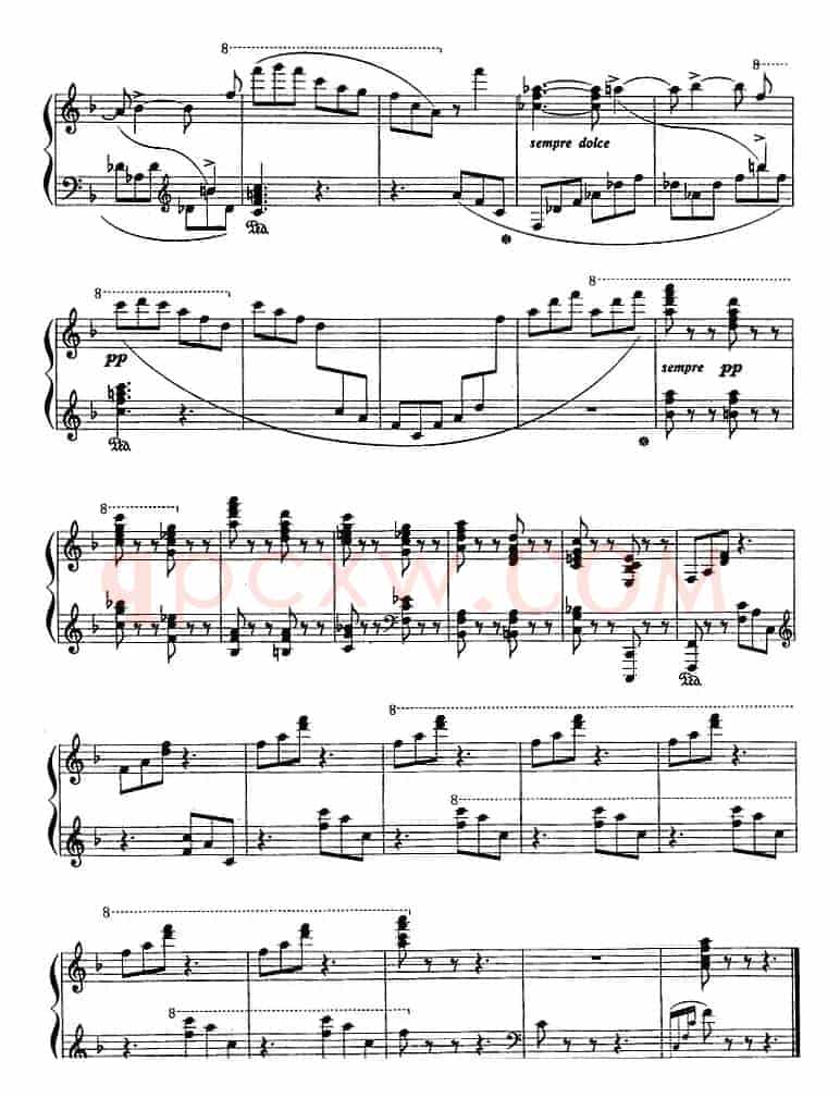 现代钢琴曲：7、即兴曲（Op.31，No.27）