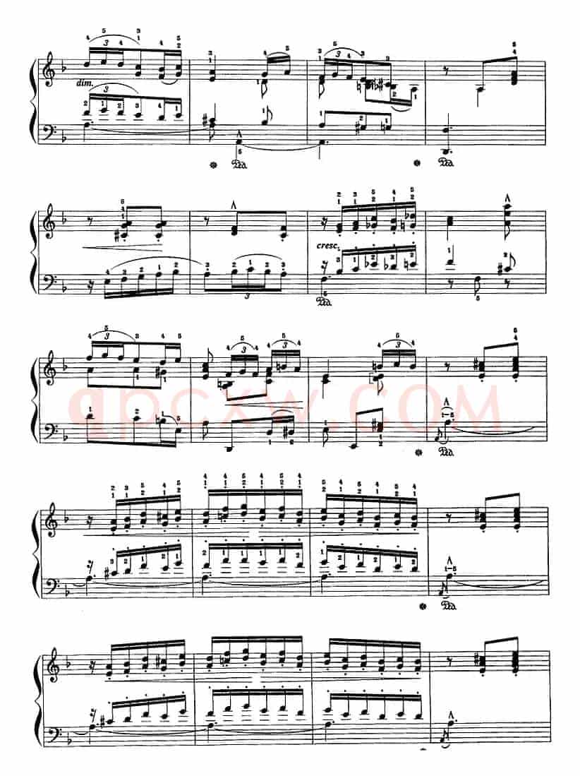 现代钢琴曲：28、东方