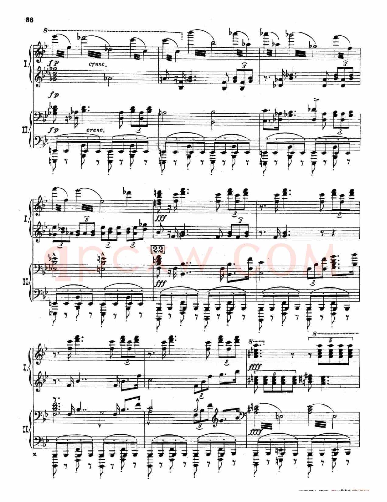 The Pines of Rome(交响诗《罗马的松树》·双钢琴)(第四部分:阿皮亚大道上的松树)