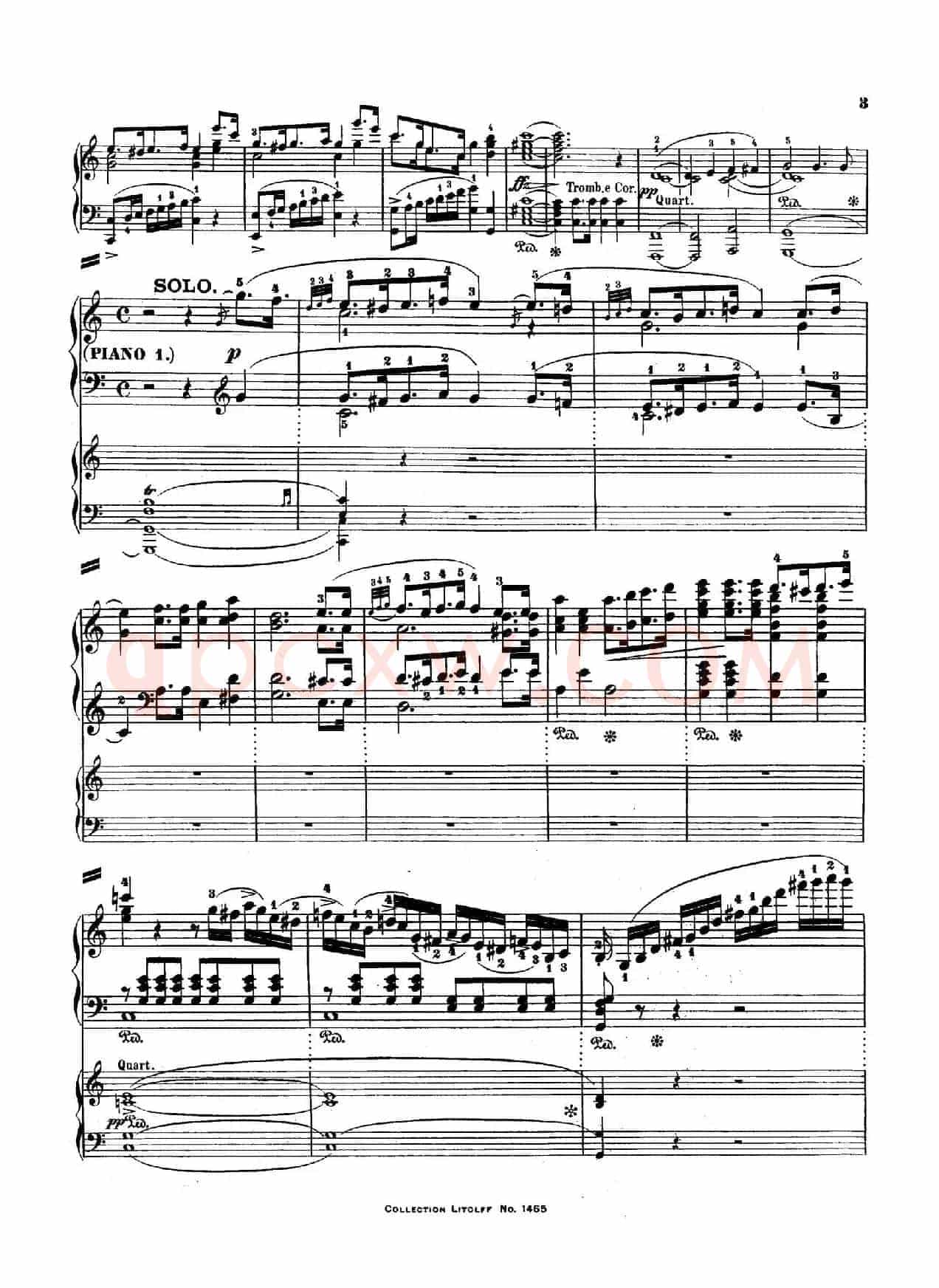 Piano Concerto No.1 in C Major Op.11,(C大调第一钢琴协奏曲·双钢琴)