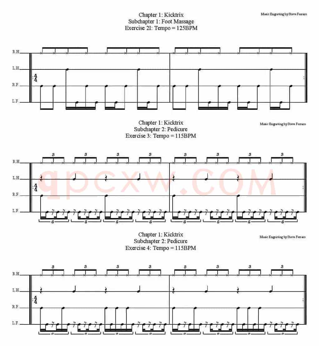 Thomas Lang - Creative Coordination（架子鼓双踩教程 P1—25）