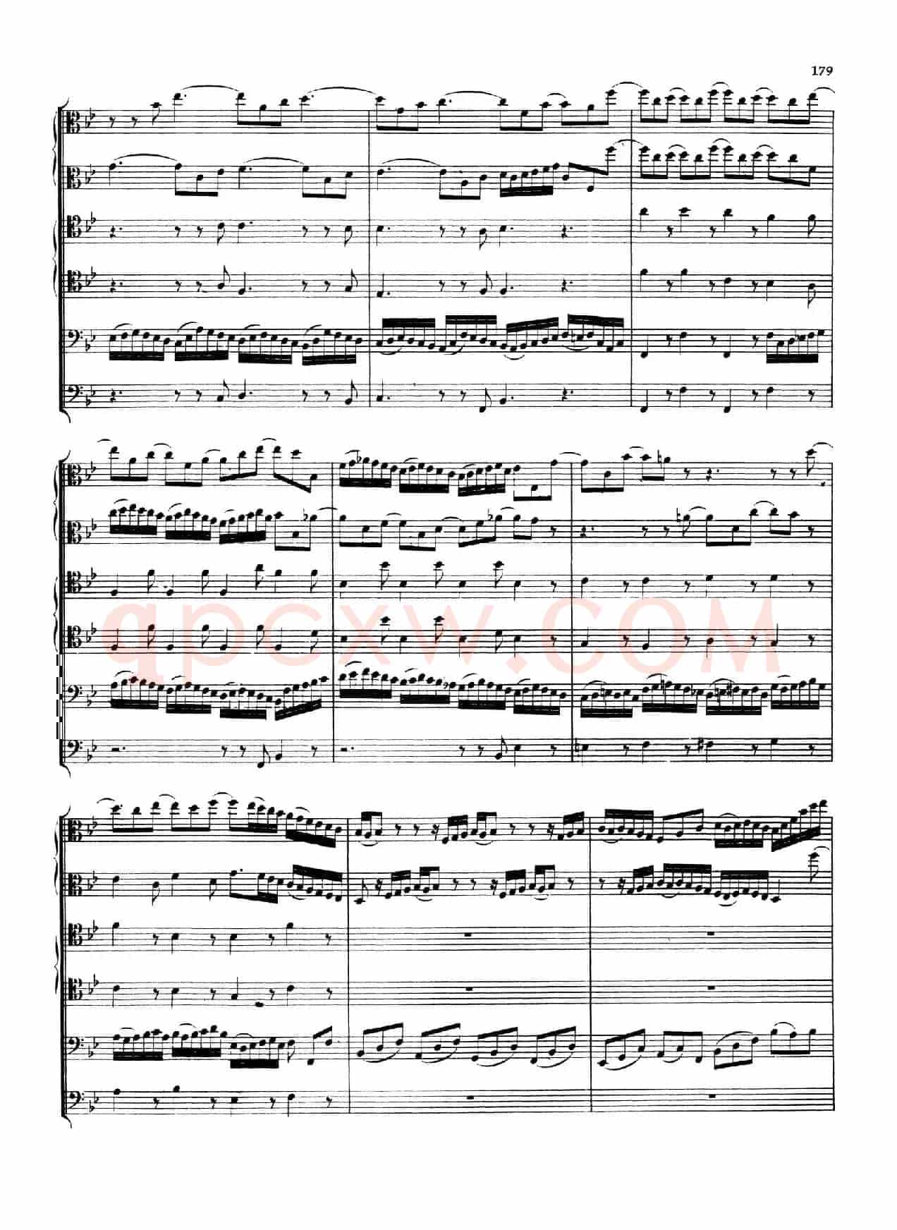 Brandenburg Concerto No.6 in B-flat Major（勃兰登堡协奏曲第六号）