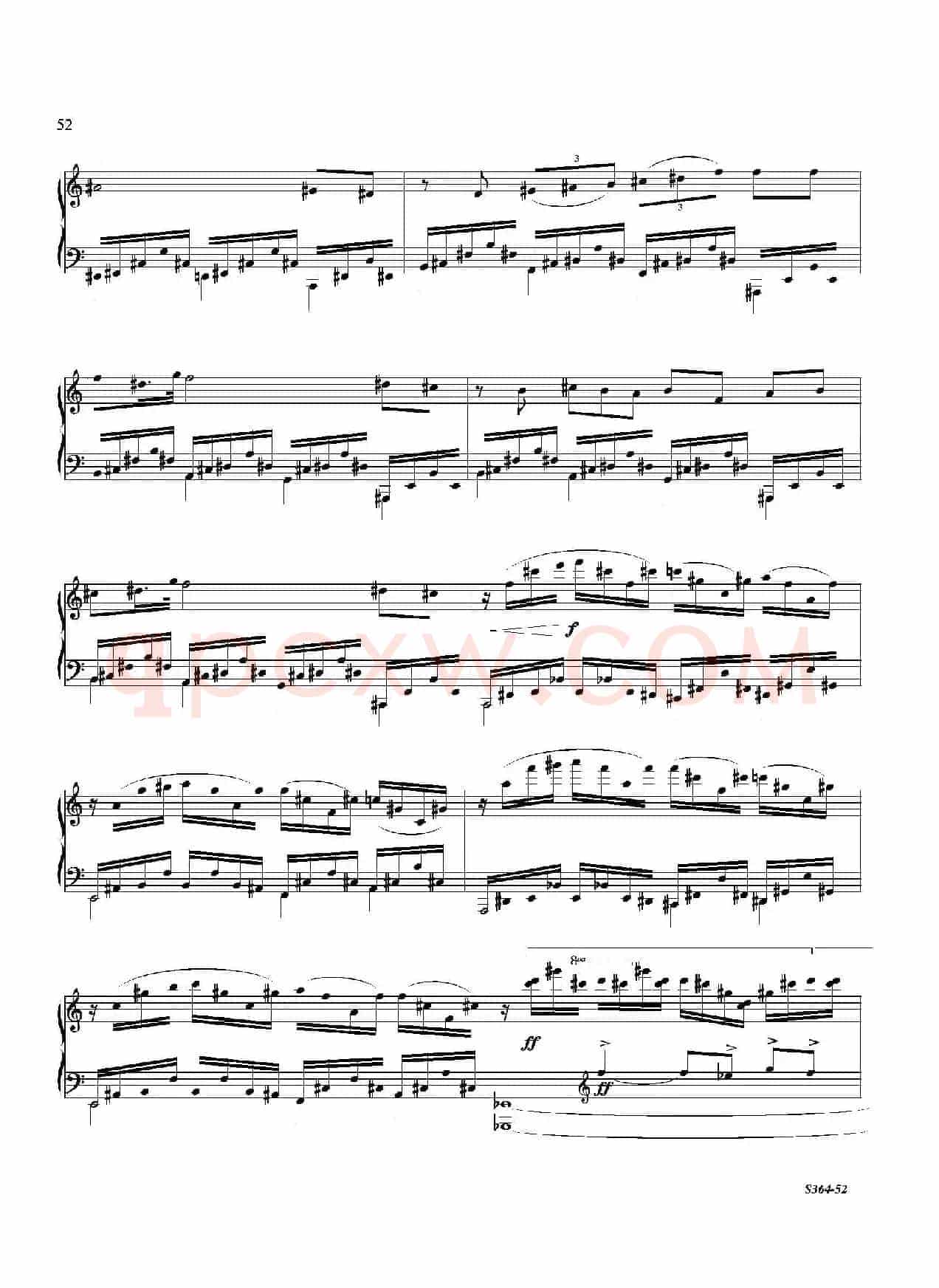 Piano Sonata No.8（第八钢琴奏鸣曲）（3）