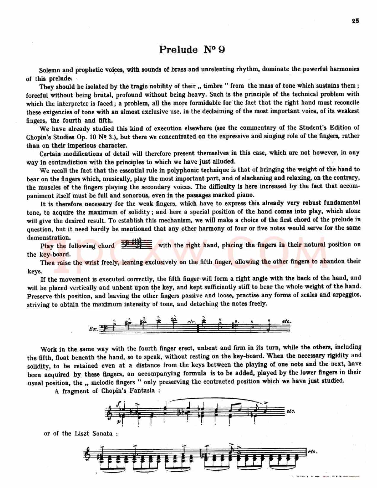 Preludes Op.28(24首前奏曲·9)