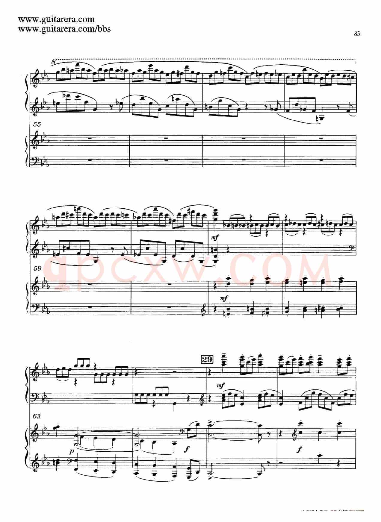 c小调第二钢琴协奏曲 Op.18(双钢琴·第三乐章)